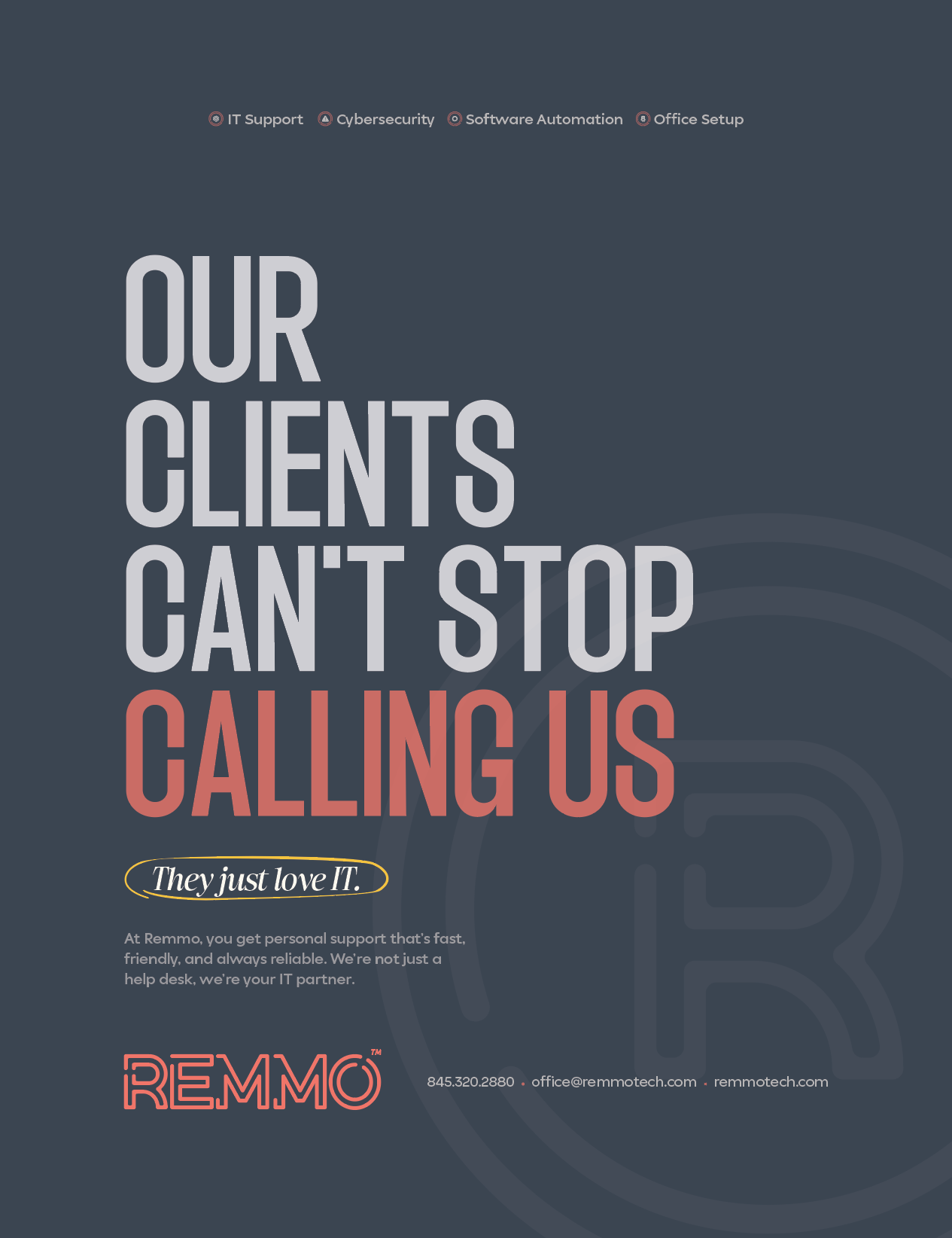 REMMO clients keep calling ad